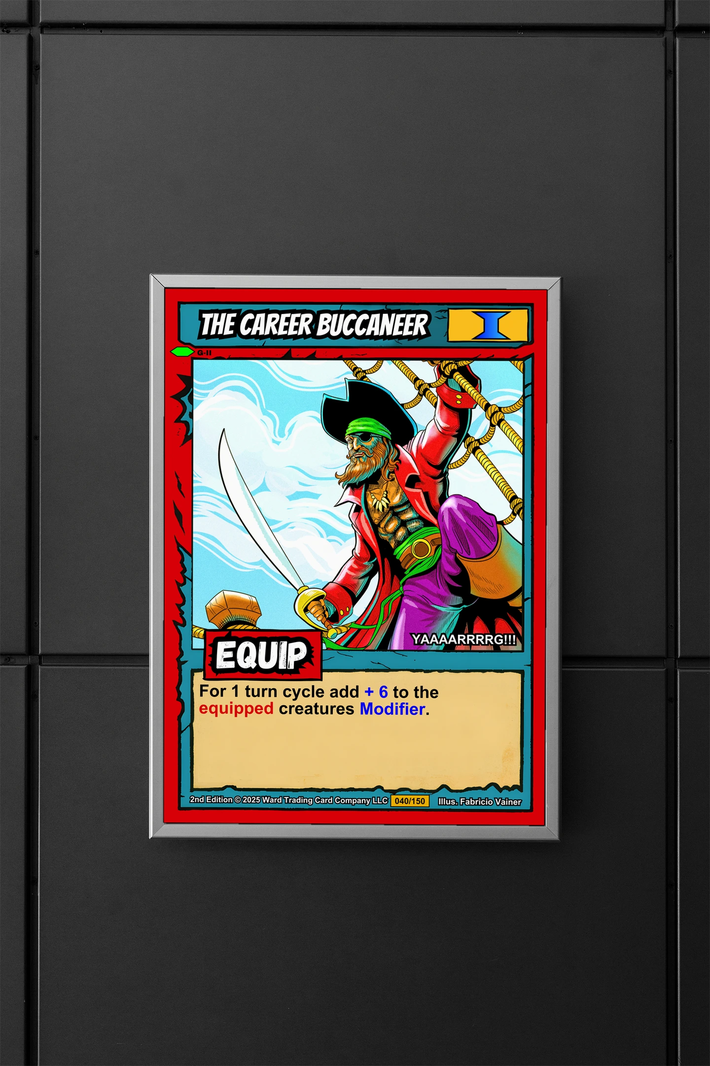 The Career Buccaneer Fine Art Canvas from Ward TCG