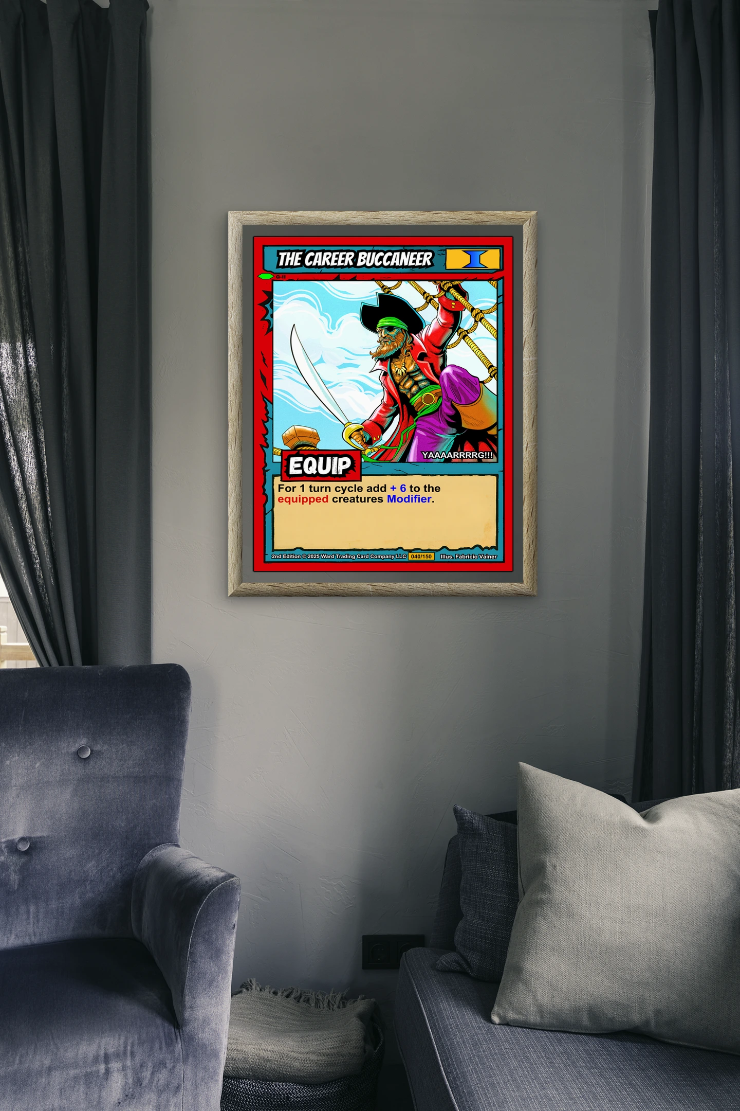 The Career Buccaneer Fine Art Canvas from Ward TCG - Image 5