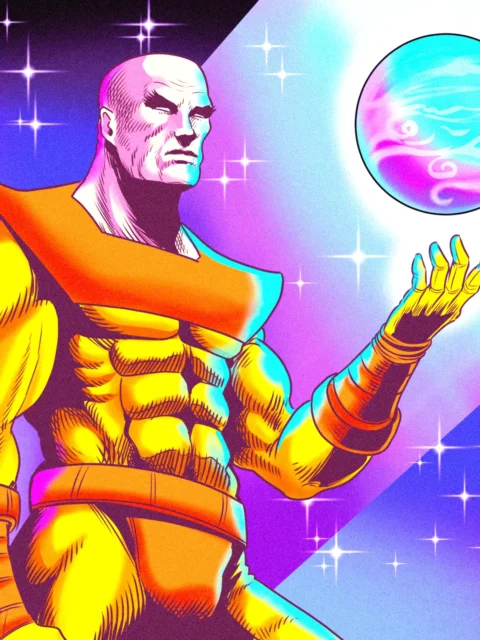 Alternative view of The Creator Art Canvas Wall Art from Ward TCG