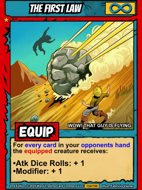 Alternative view of The First Law Fantasy Wall Art from Ward TCG