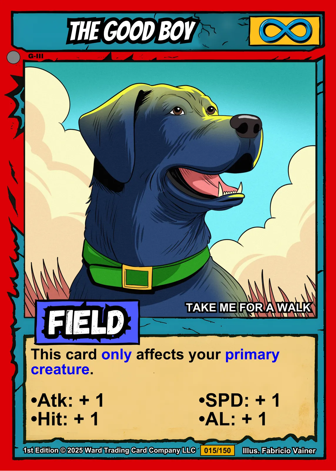 The Good Boy Fantasy Canvas Print from Ward TCG - Image 2