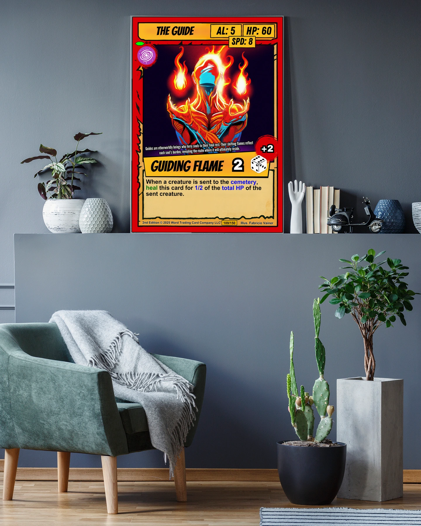 The Guide Canvas Art Print from Ward TCG