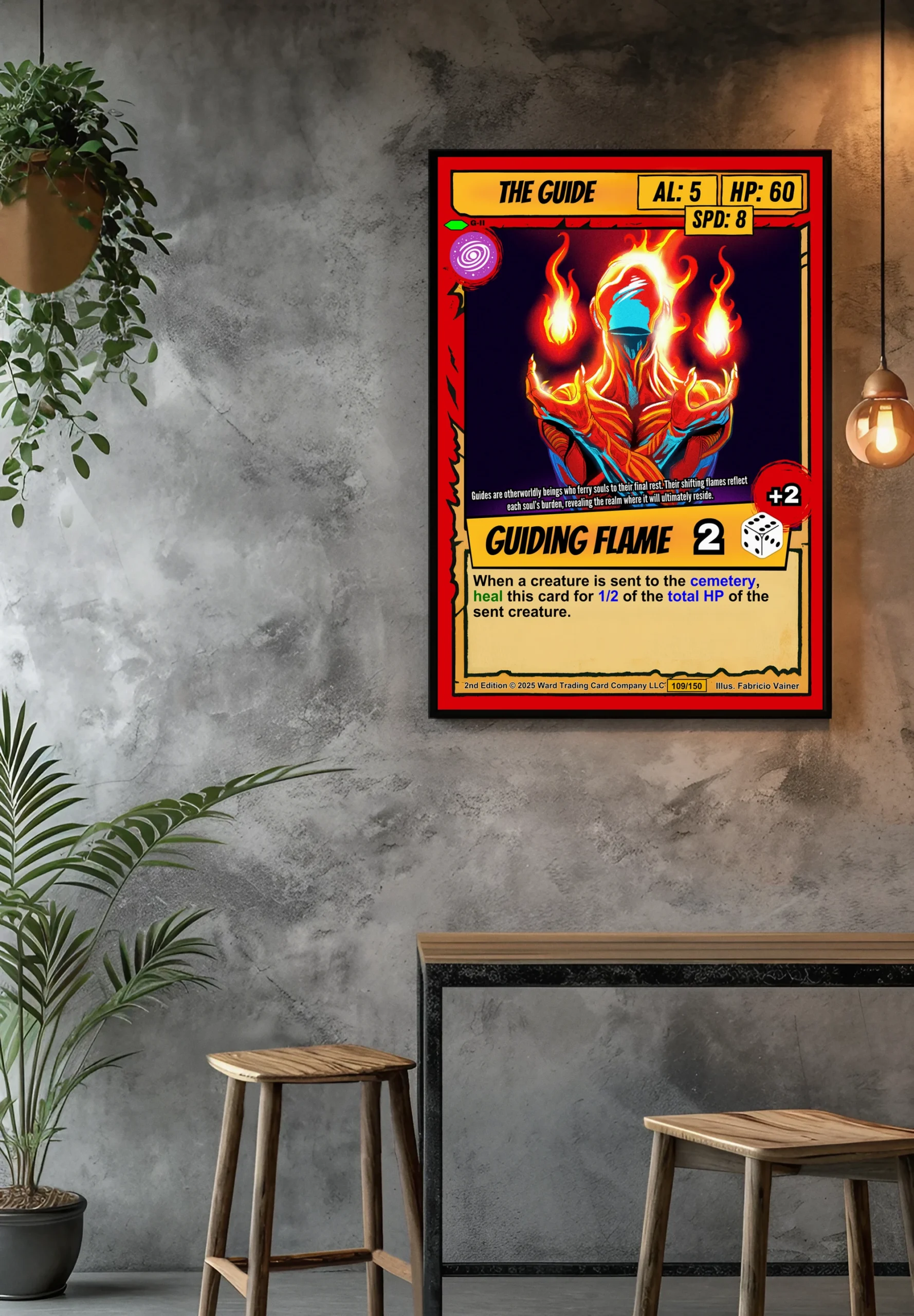 The Guide Canvas Art Print from Ward TCG - Image 3