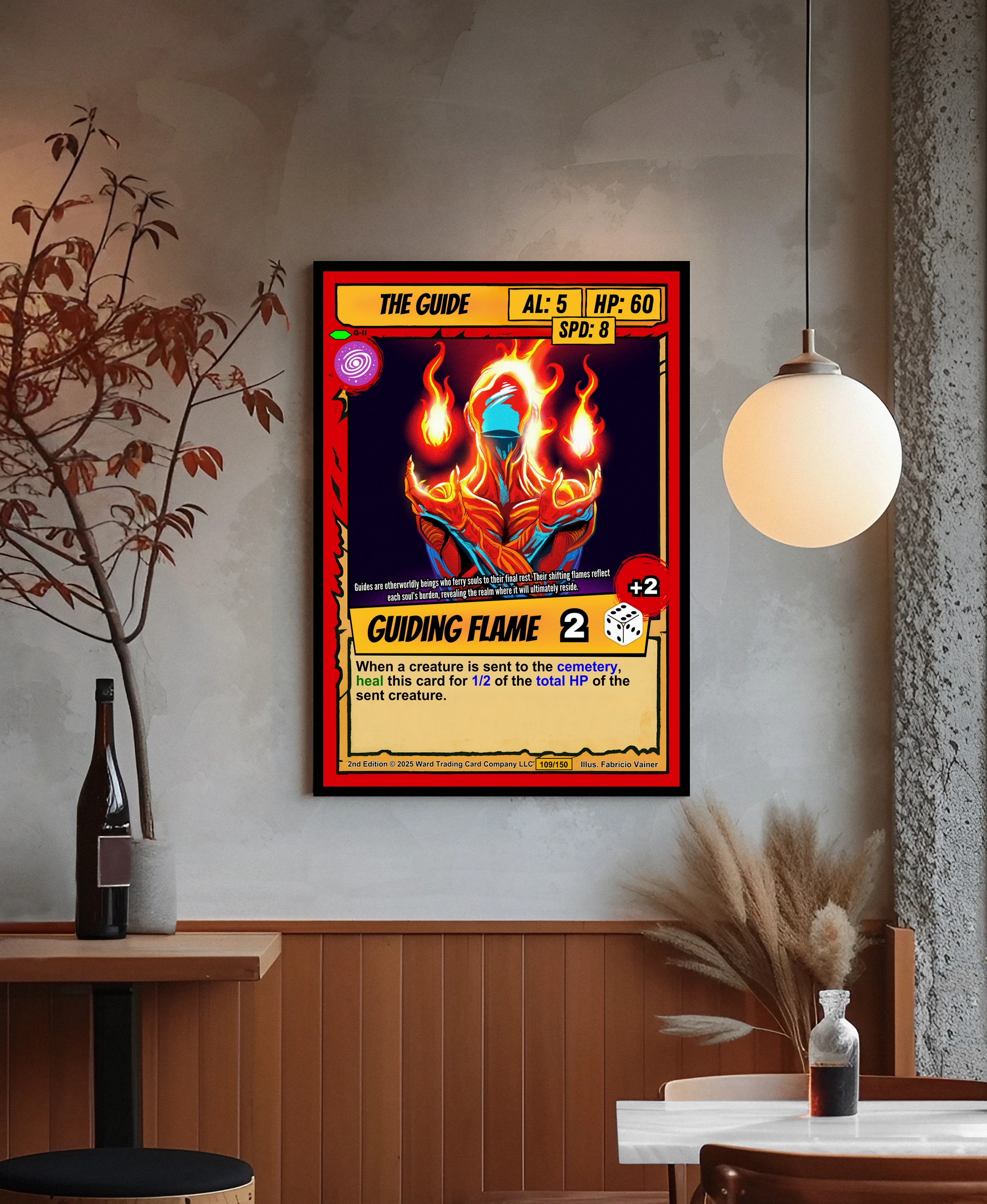 The Guide Canvas Art Print from Ward TCG - Image 4