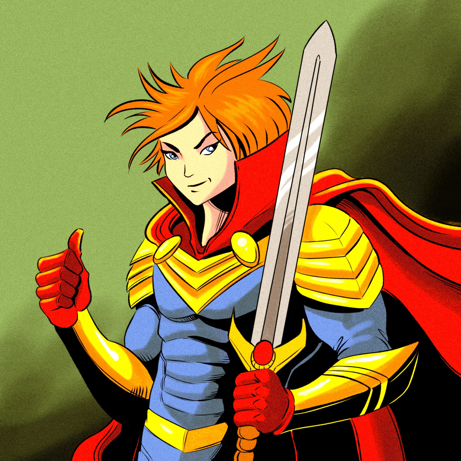 The Hero Art Canvas Print from Ward TCG - Image 2