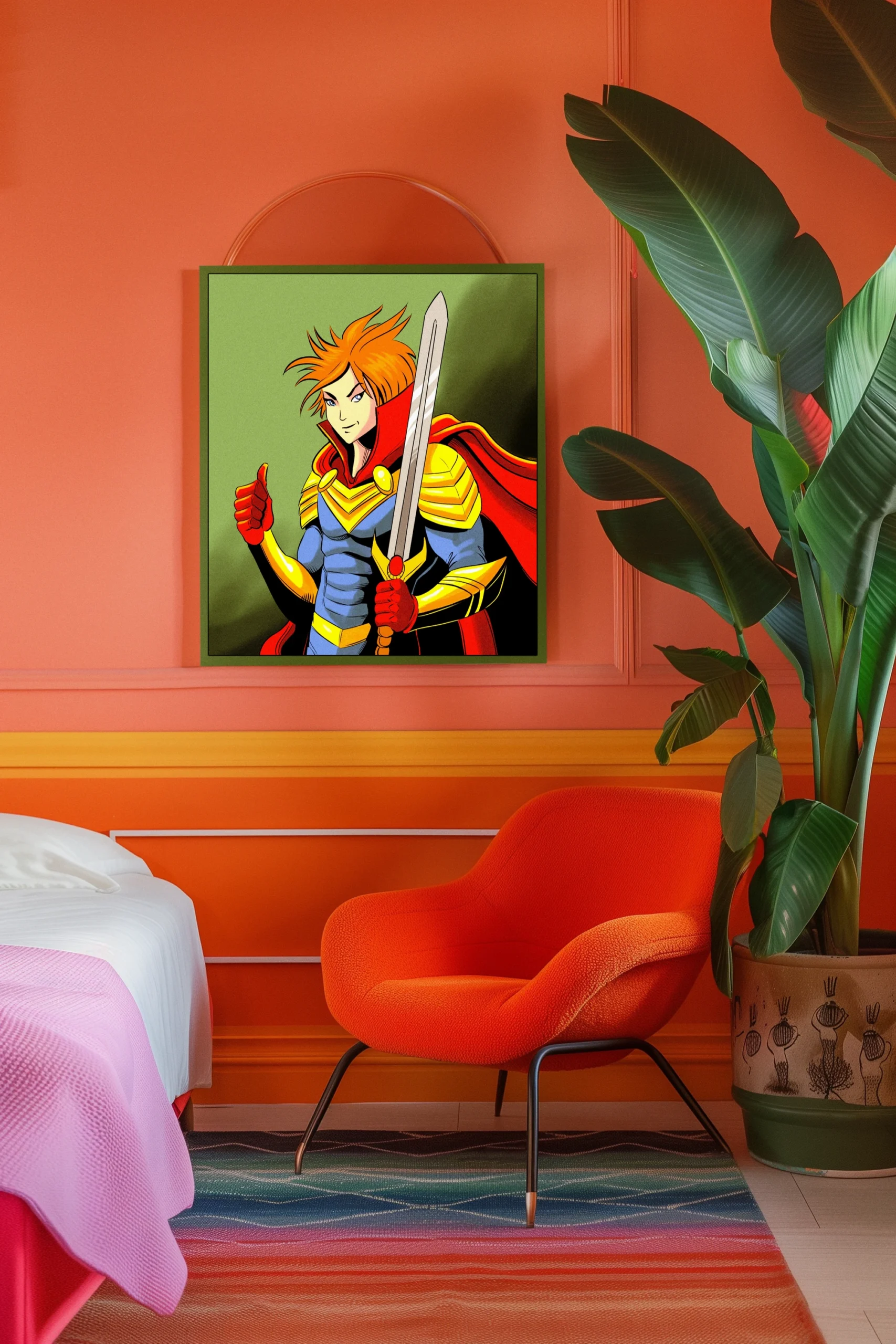 The Hero Art Canvas Print from Ward TCG - Image 4