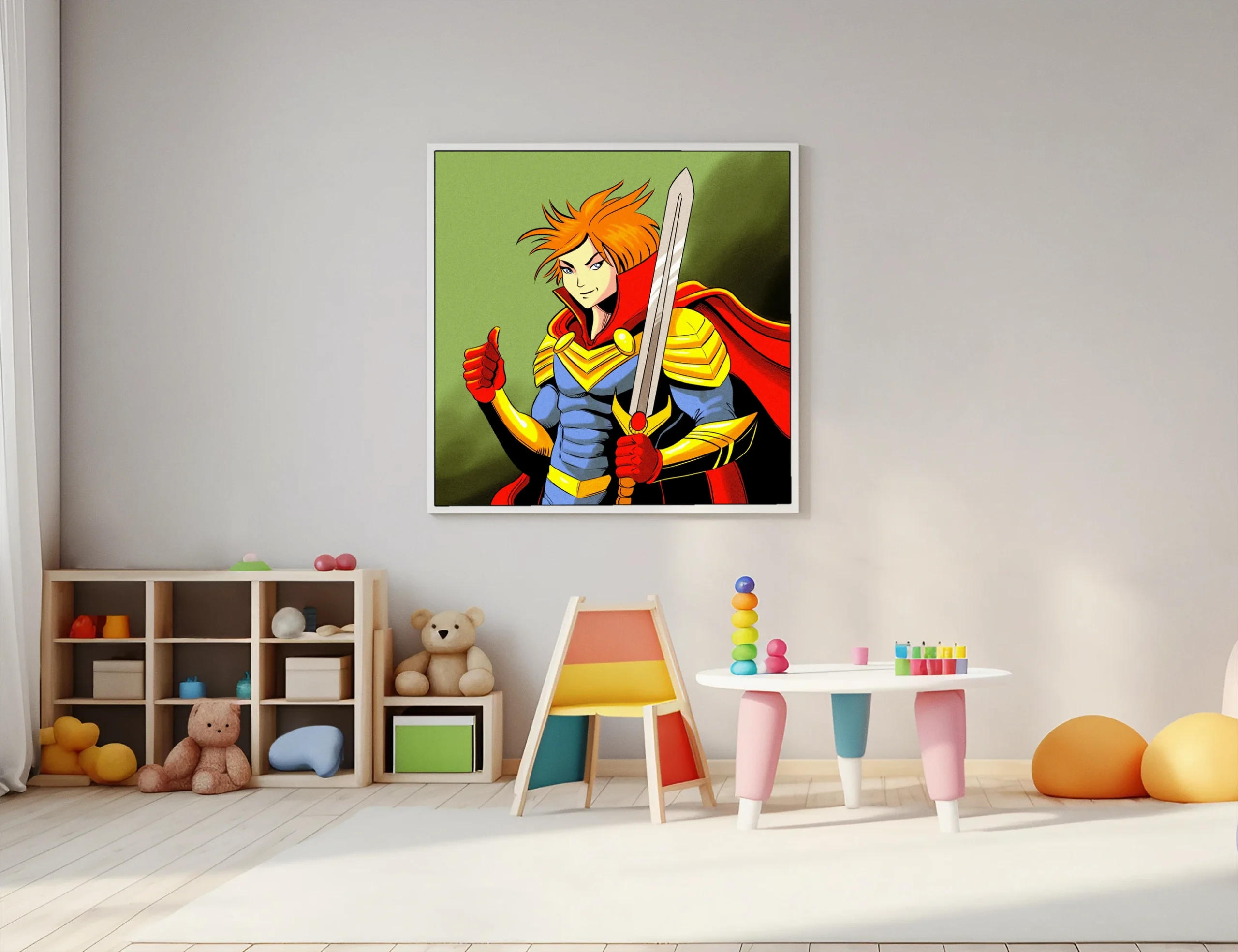 The Hero Art Canvas Print from Ward TCG - Image 3