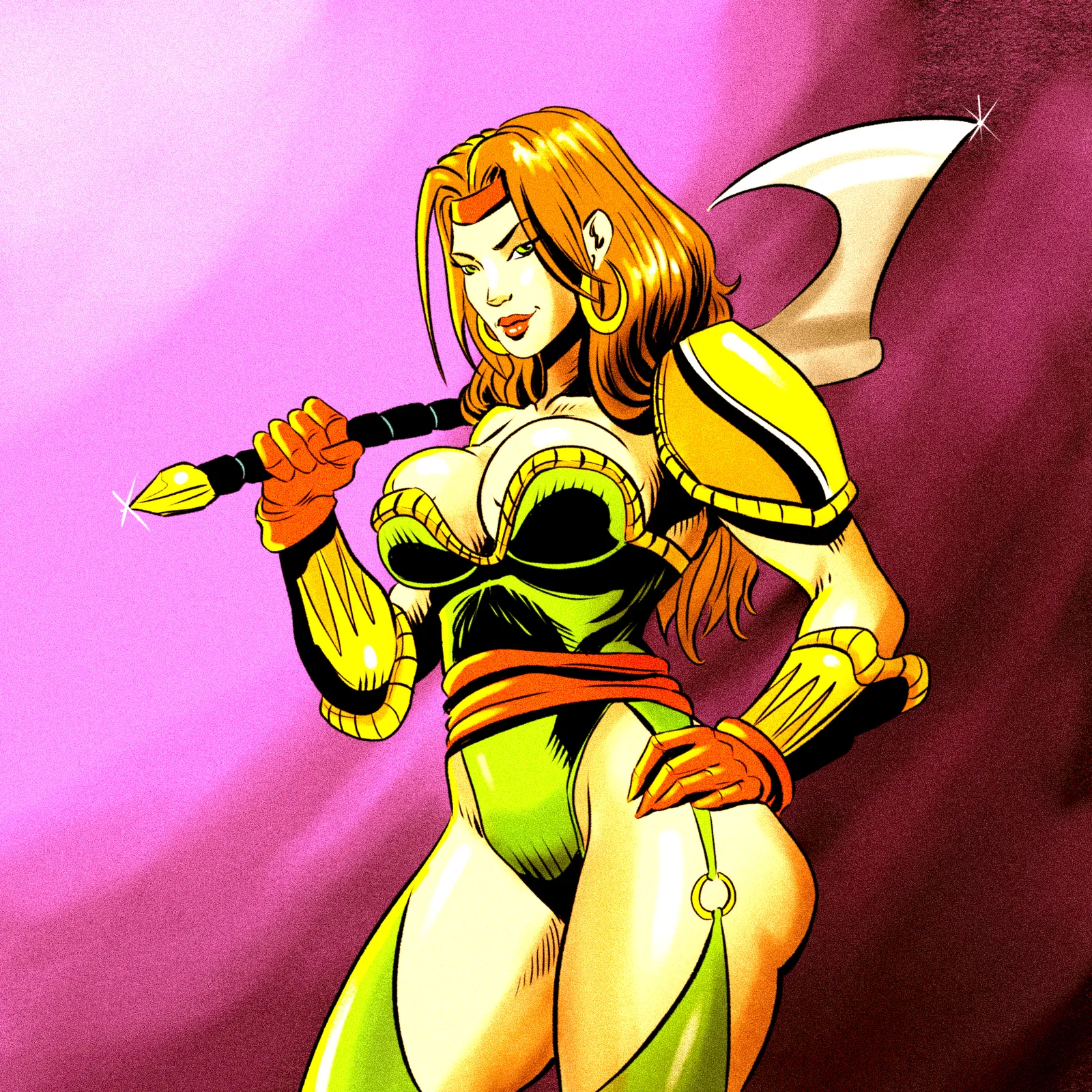 The Heroine Art Gallery Canvas Print from Ward TCG - Image 2