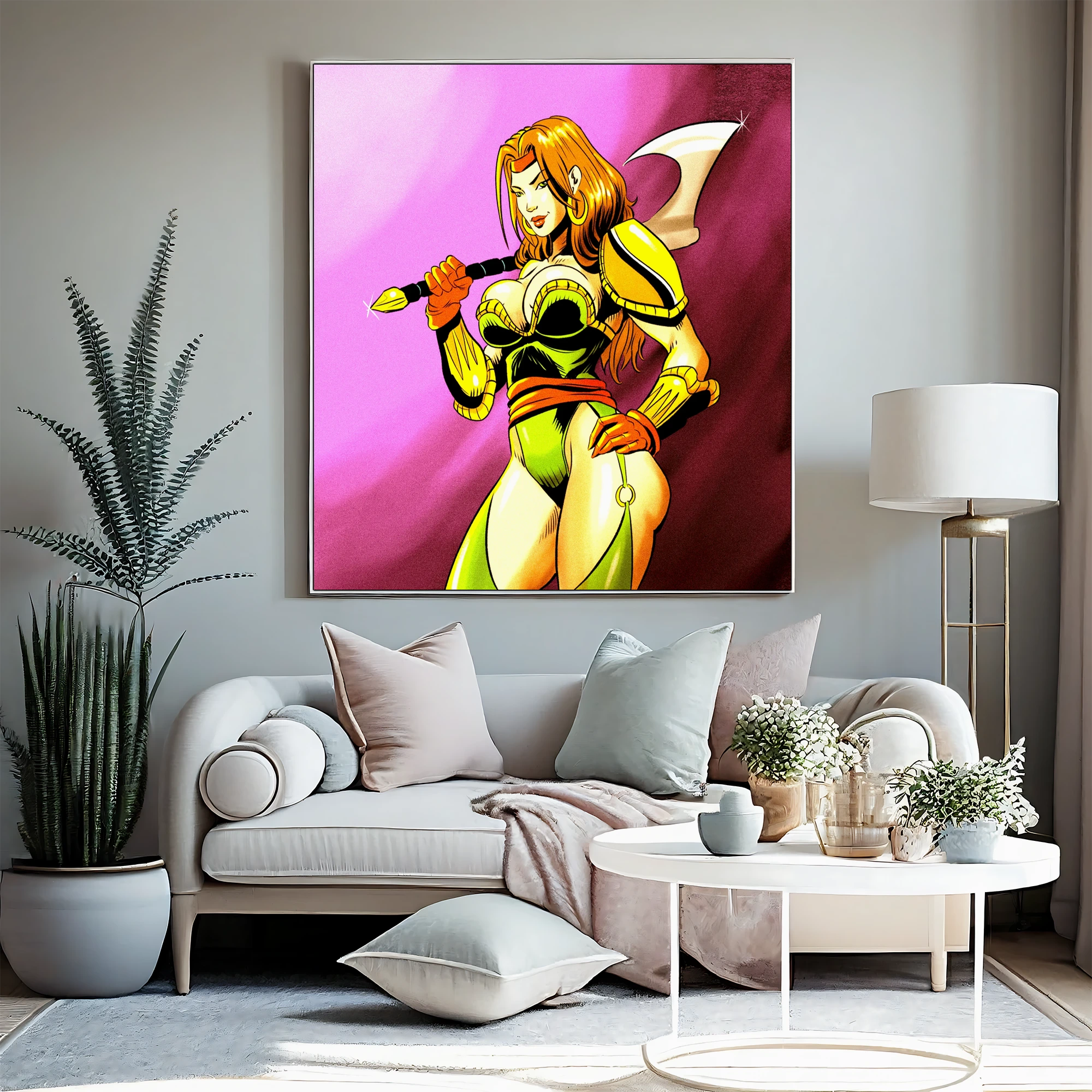 The Heroine Art Gallery Canvas Print from Ward TCG - Image 5