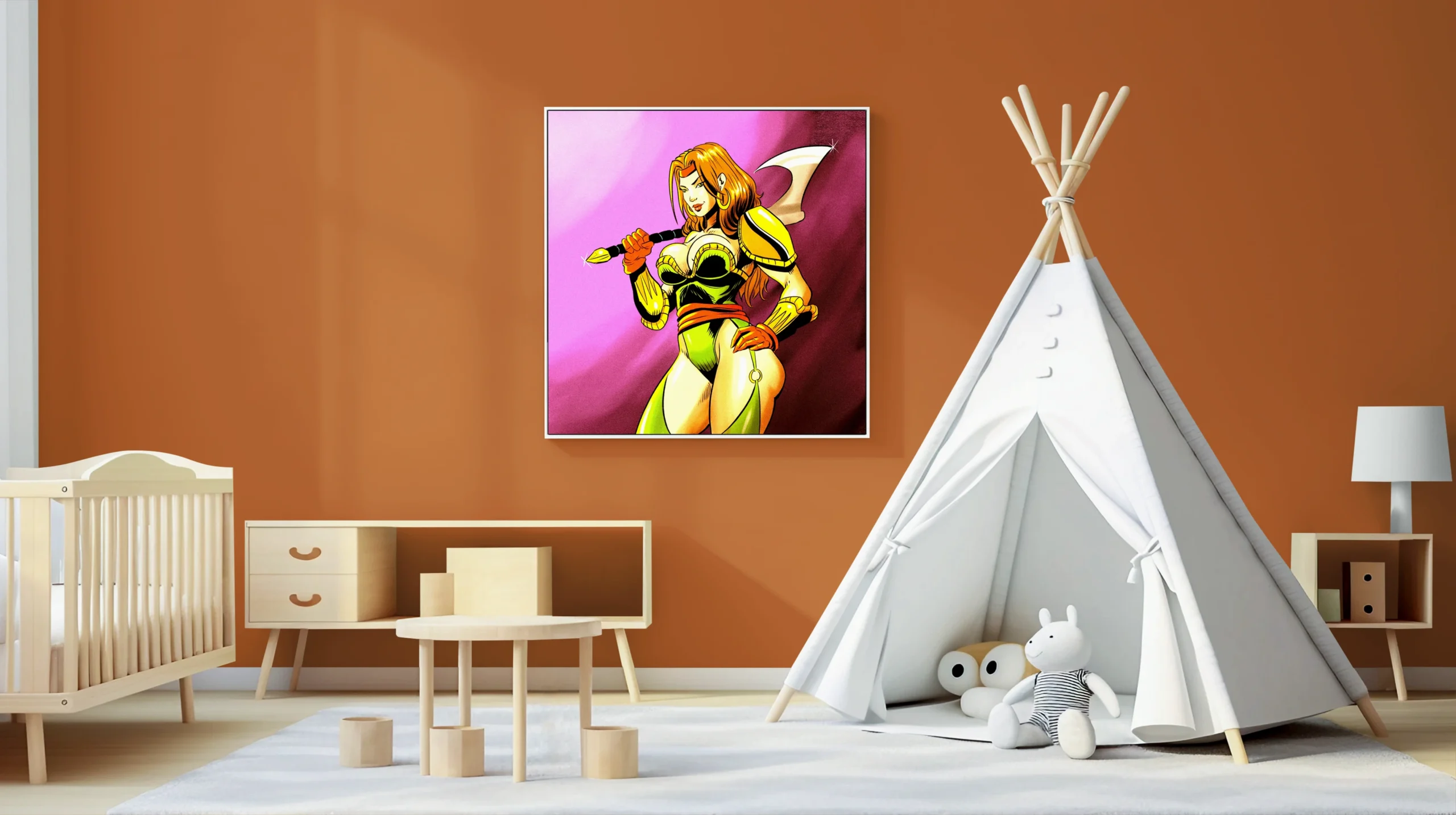 The Heroine Art Gallery Canvas Print from Ward TCG - Image 4