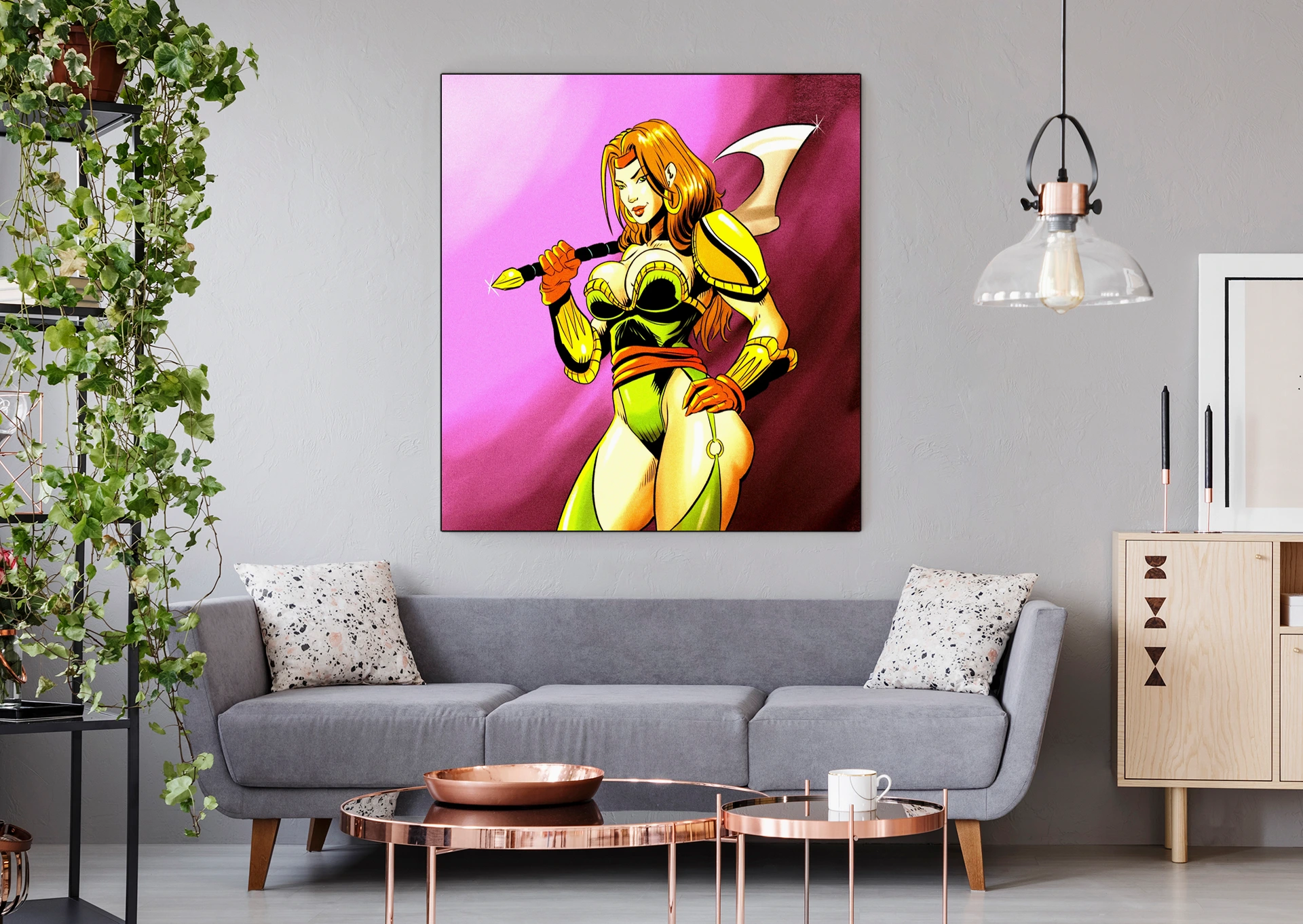 The Heroine Art Gallery Canvas Print from Ward TCG