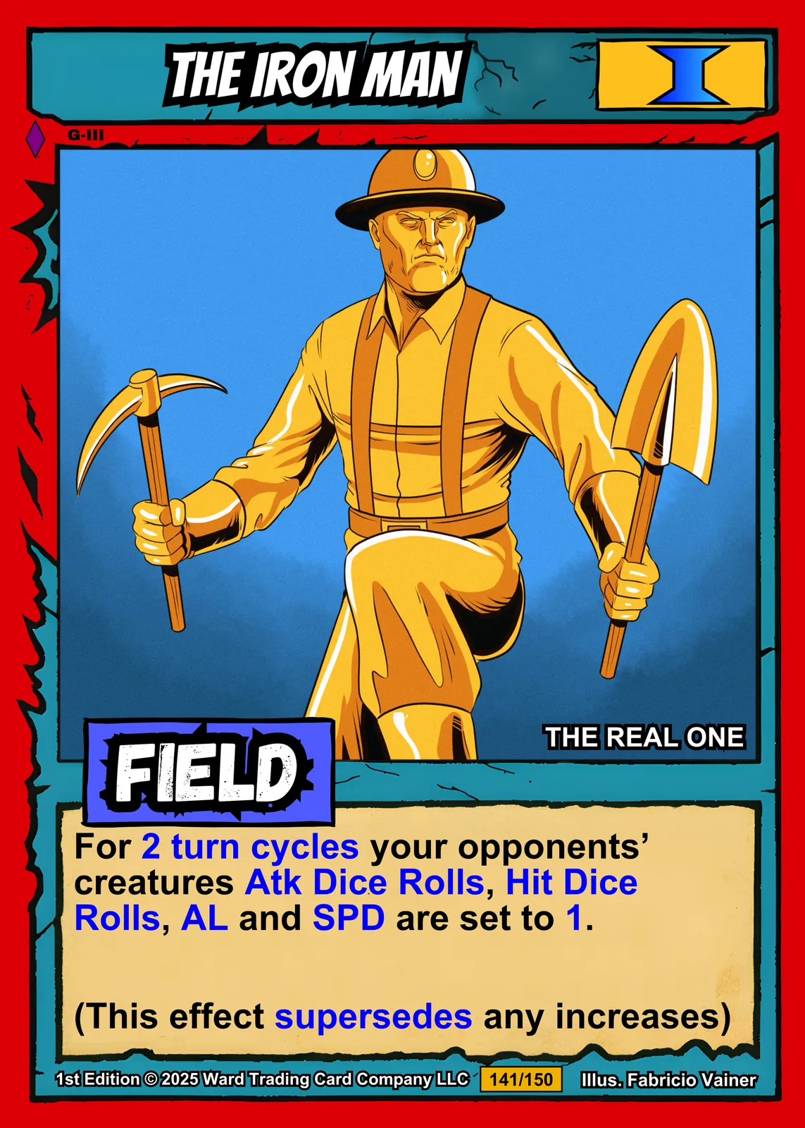 The Iron Man Fantasy Canvas Artwork from Ward TCG - Image 2