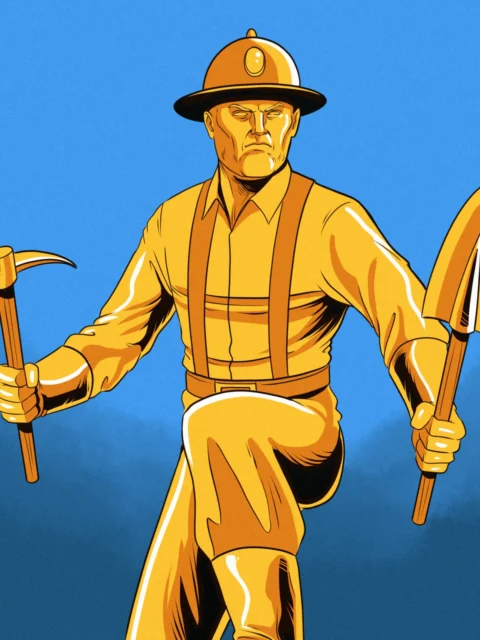 Alternative view of The Iron Man Art Canvas Wall Art from Ward TCG