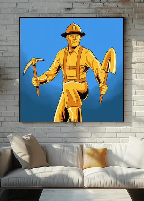 The Iron Man Art Canvas Wall Art from Ward TCG