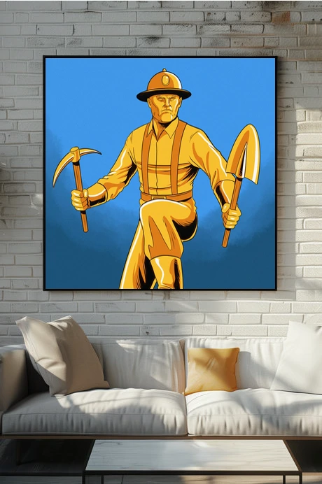 The Iron Man Art Canvas Wall Art from Ward TCG