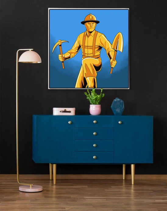 The Iron Man Art Canvas Wall Art from Ward TCG - Image 5