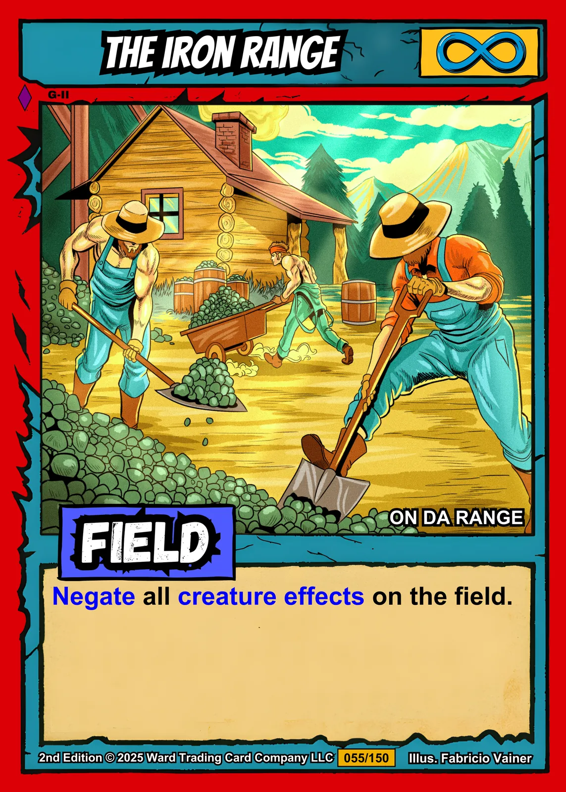 The Iron Range Fantasy Art Print from Ward TCG - Image 2