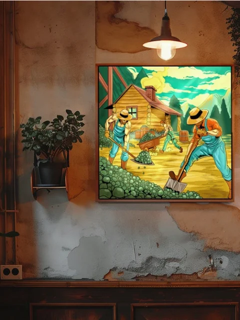 The Iron Range Art Fantasy Art Print from Ward TCG