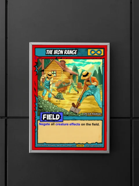 The Iron Range Fantasy Art Print from Ward TCG