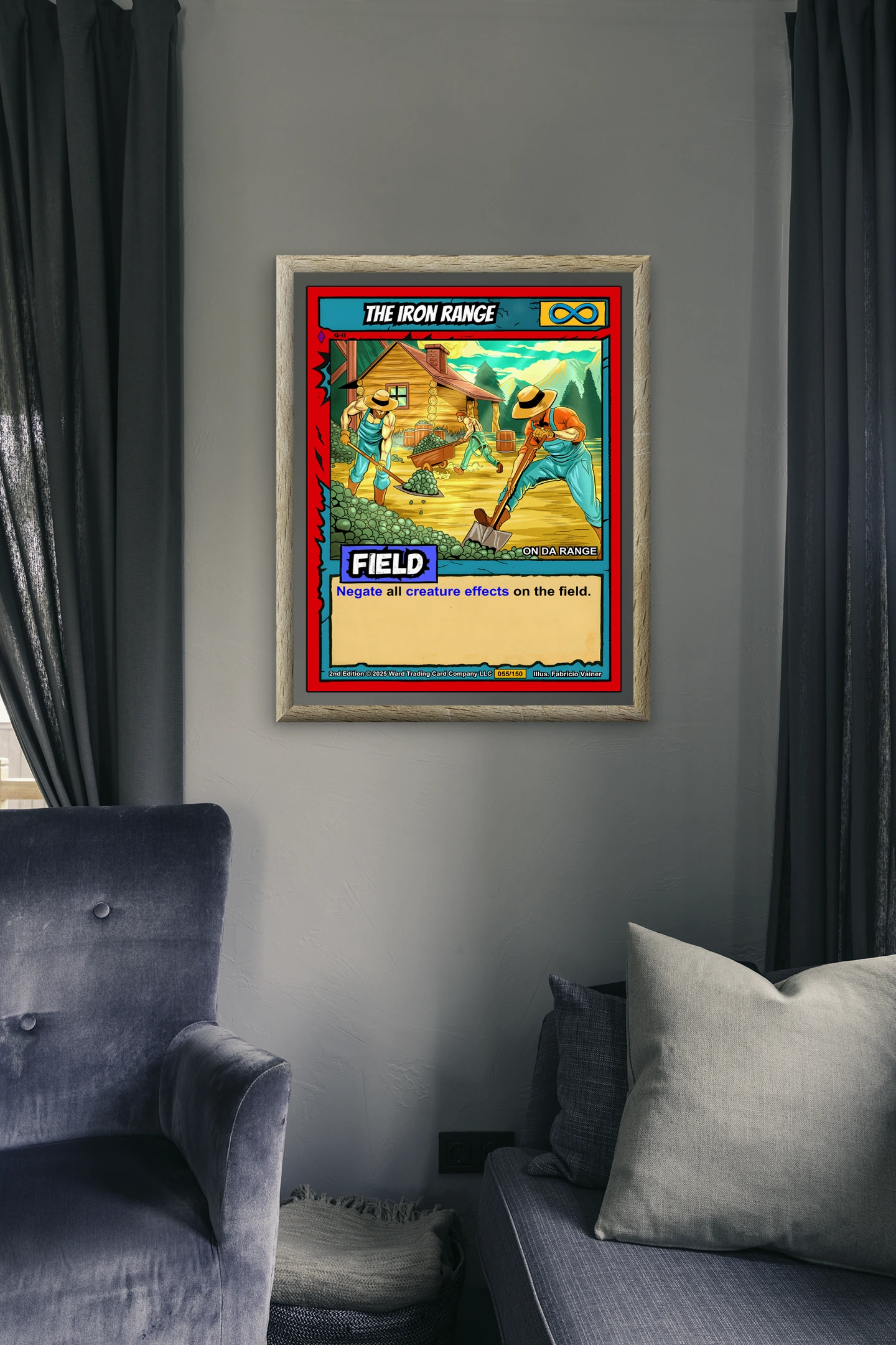 The Iron Range Fantasy Art Print from Ward TCG - Image 4