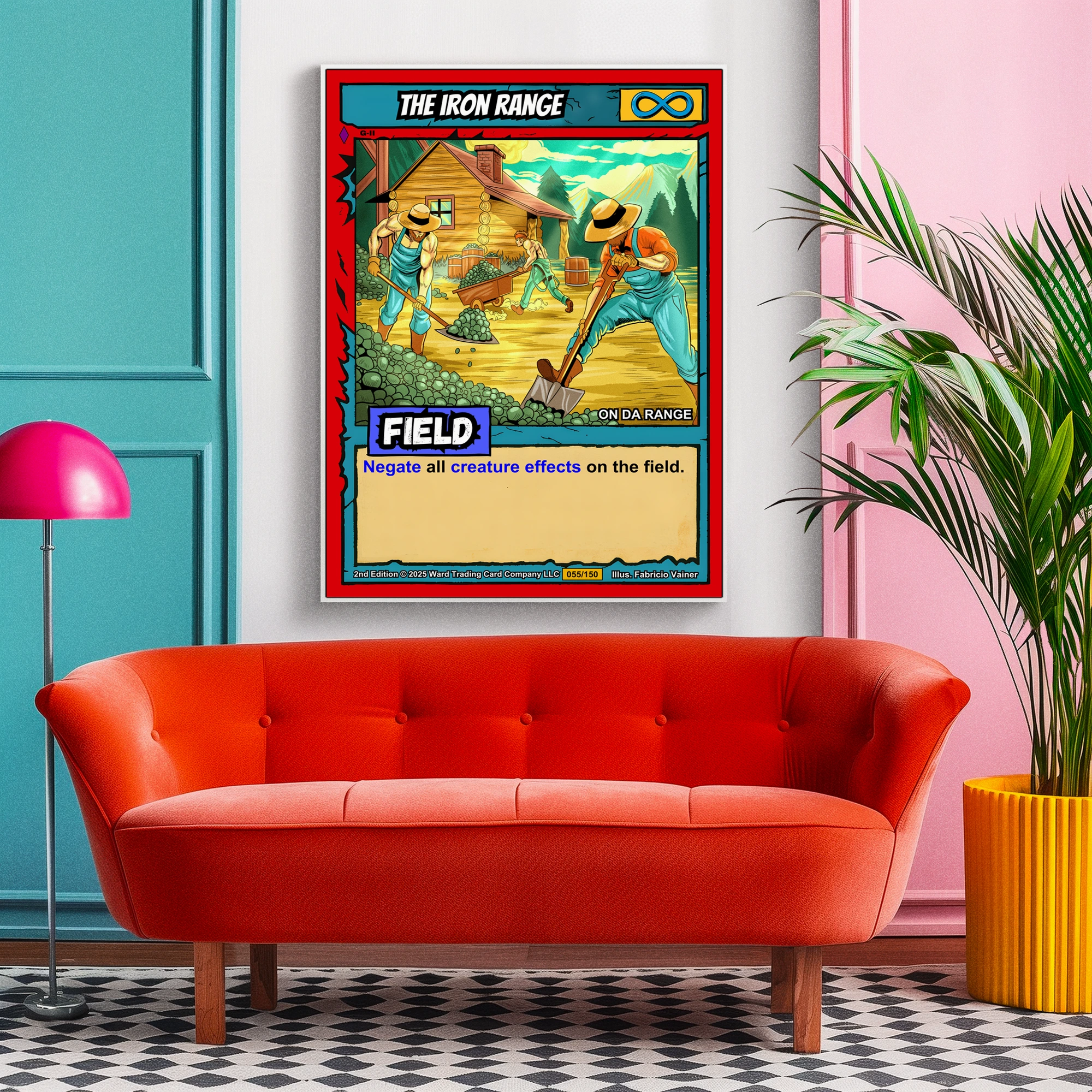 The Iron Range Fantasy Art Print from Ward TCG - Image 5