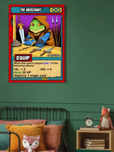 The Merchant Fine Art Canvas from Ward TCG