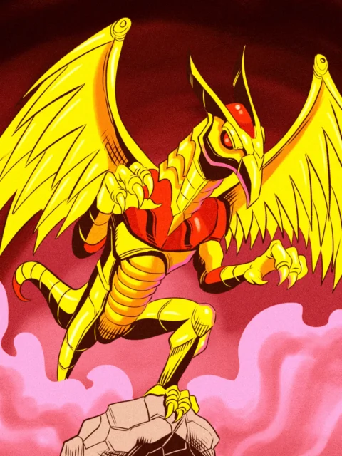 Alternative view of The Old God Art Fantasy Canvas Print from Ward TCG