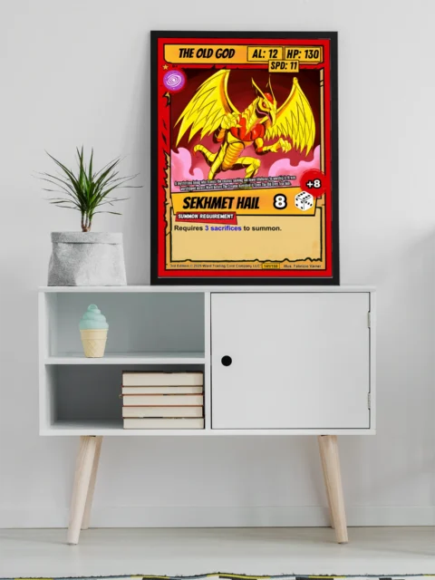 The Old God Fine Art Canvas from Ward TCG