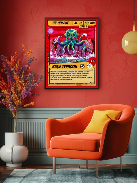 The Old One Canvas Wall Art from Ward TCG