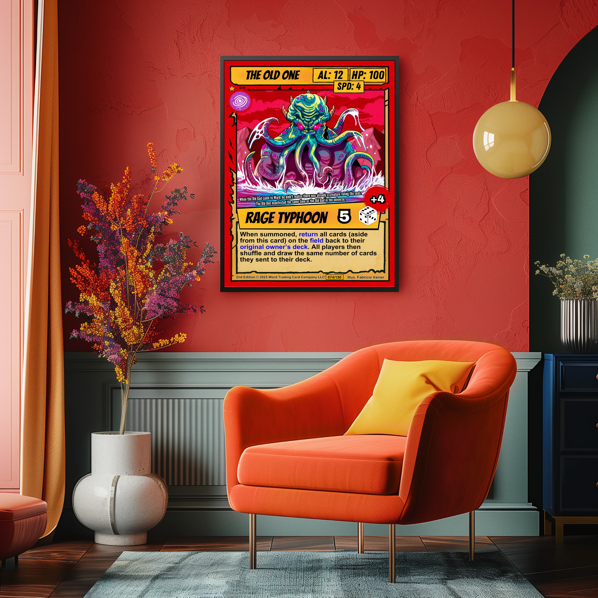 The Old One Canvas Wall Art from Ward TCG - Image 3