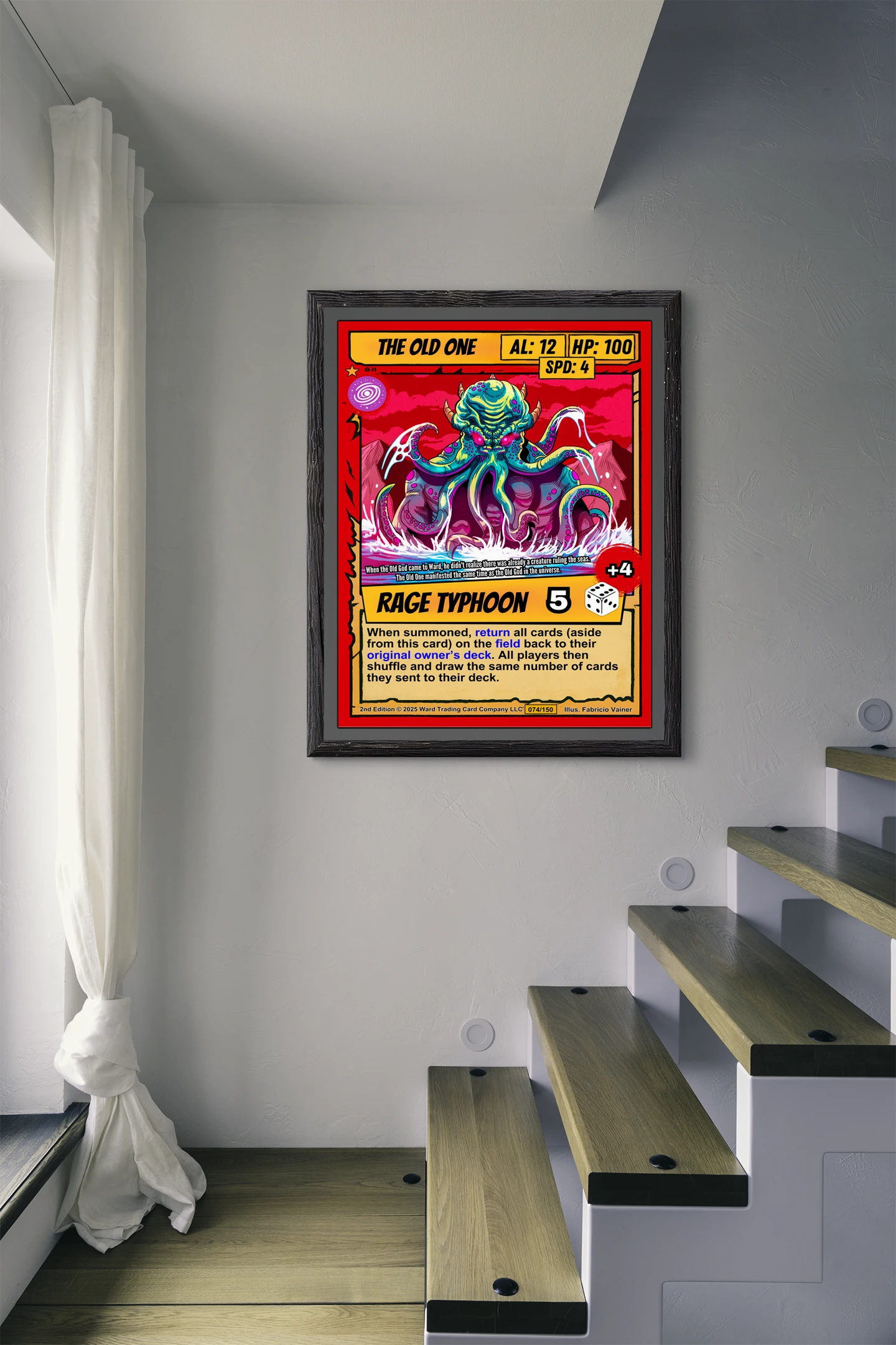 The Old One Canvas Wall Art from Ward TCG