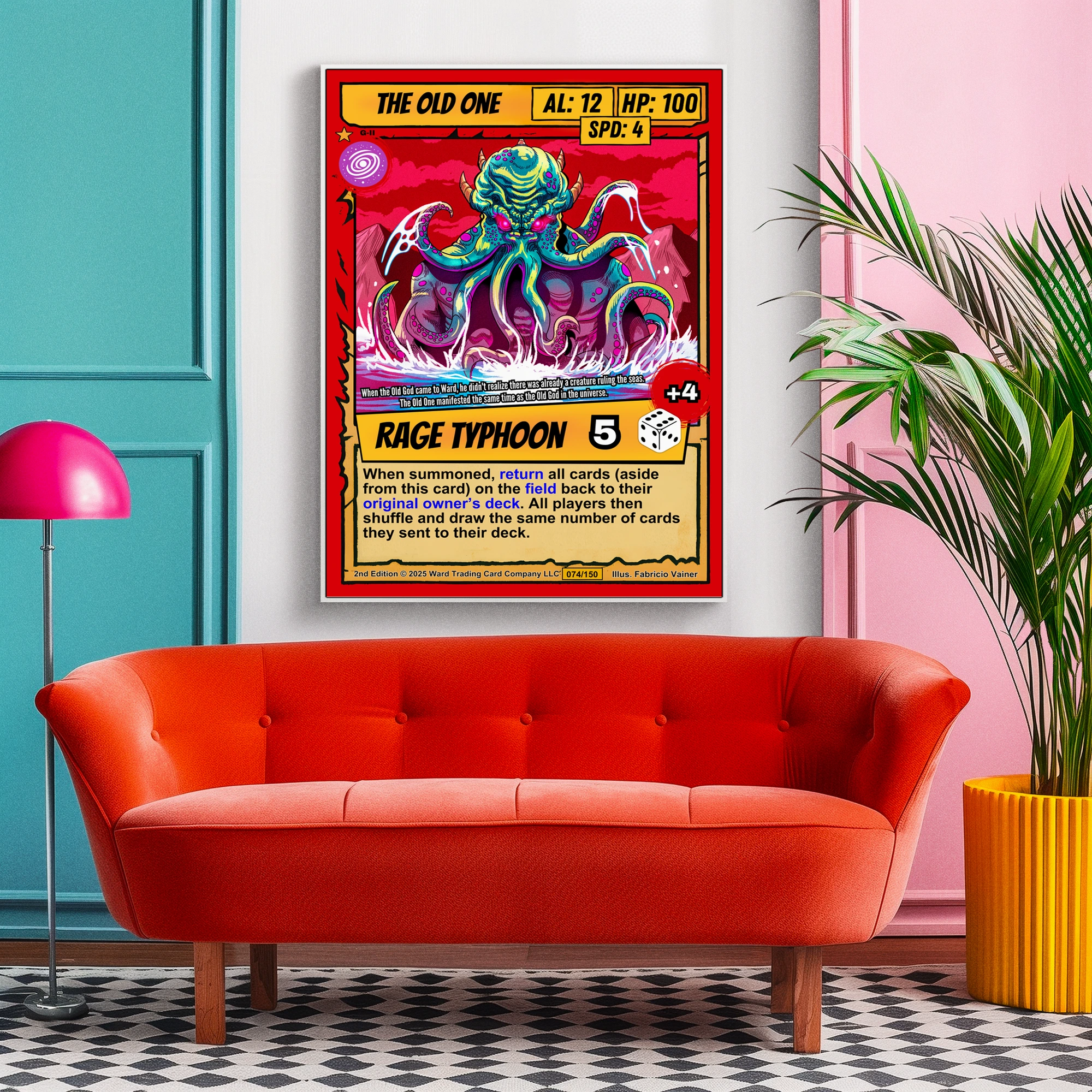 The Old One Canvas Wall Art from Ward TCG - Image 5