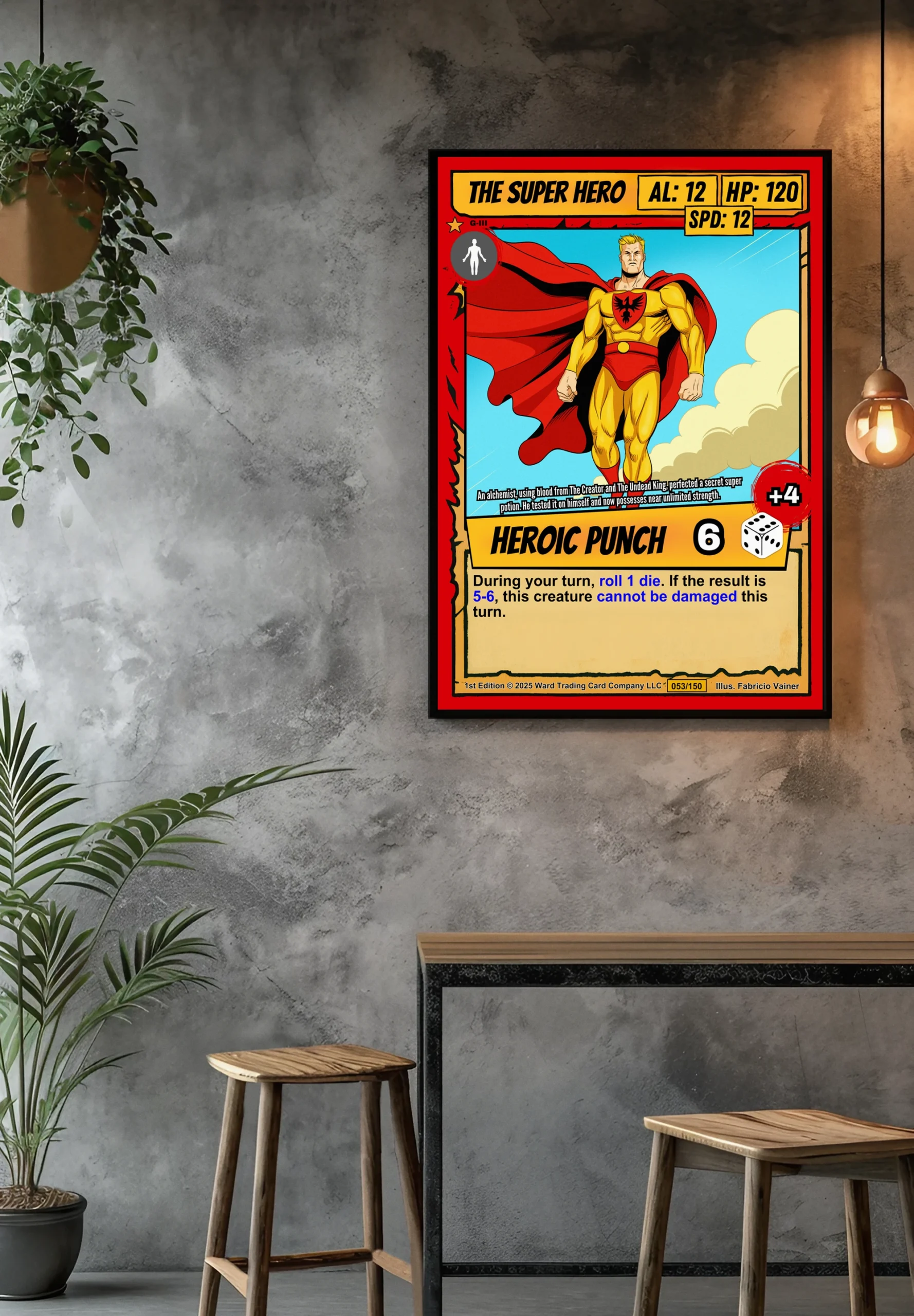 The Super Hero Fantasy Wall Art from Ward TCG - Image 3