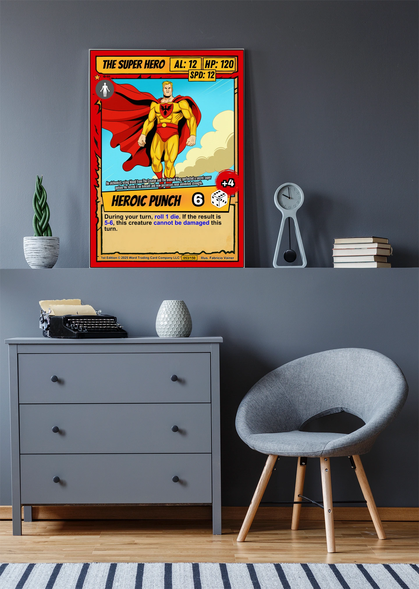 The Super Hero Fantasy Wall Art from Ward TCG - Image 4