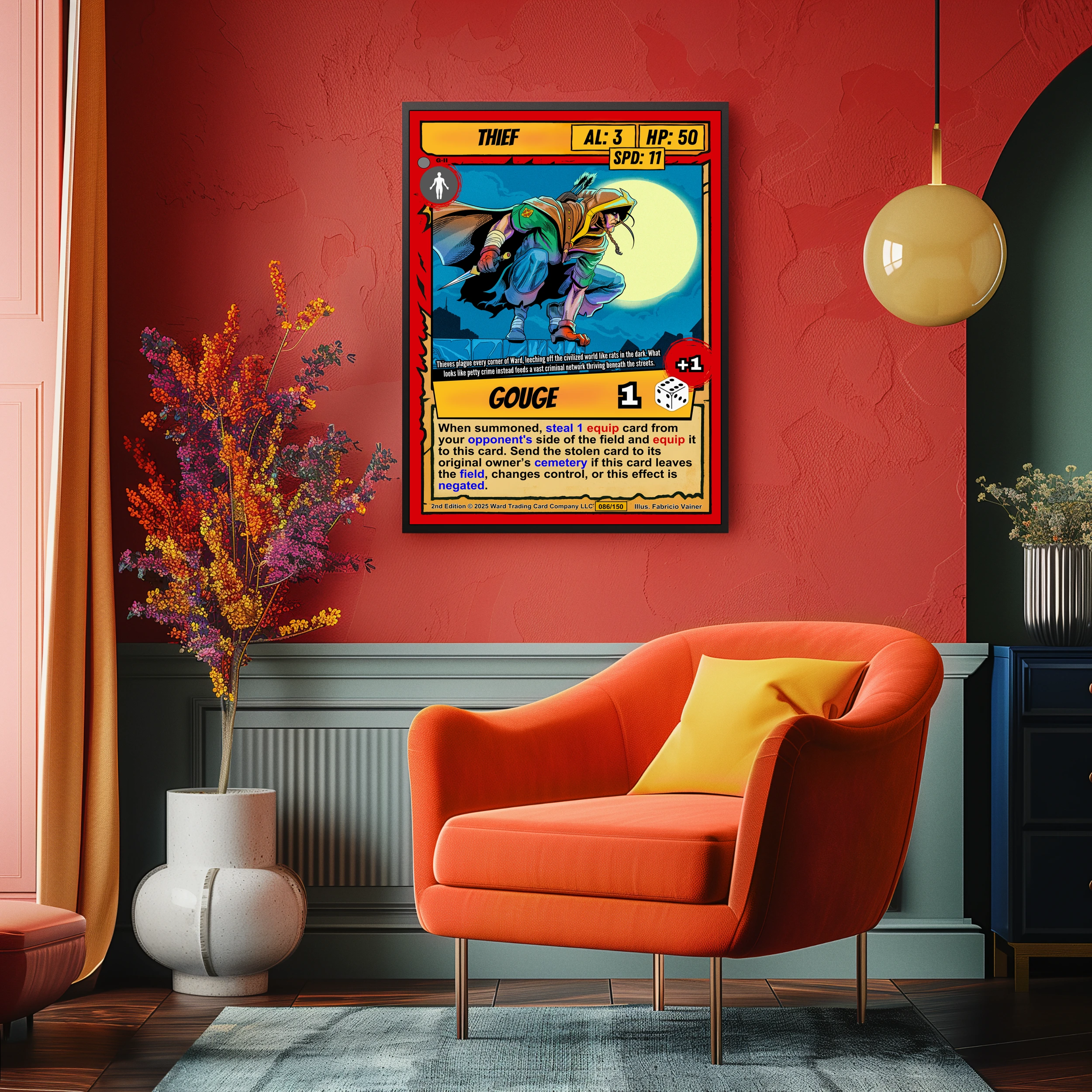 Thief Canvas Print from Ward TCG - Image 4