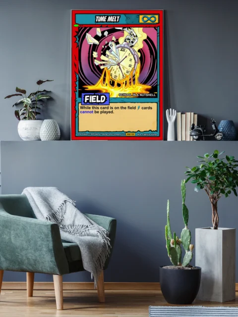 Time Melt Gallery Canvas Print from Ward TCG