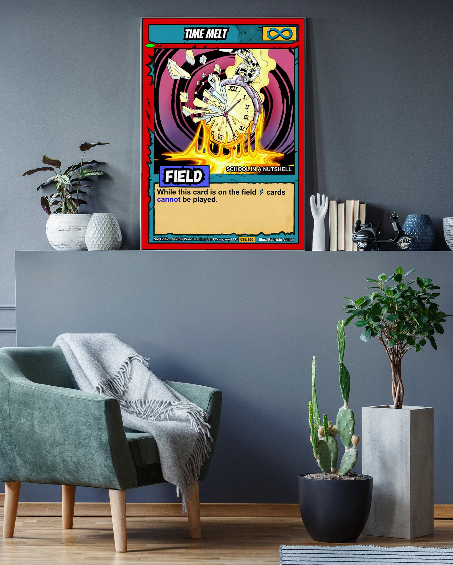 Time Melt Gallery Canvas Print from Ward TCG - Image 3