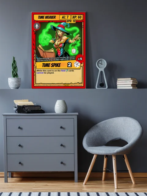Time Weaver Fantasy Canvas Print from Ward TCG