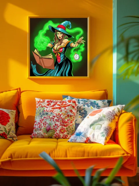 Time Witch Art Gallery Canvas Print from Ward TCG
