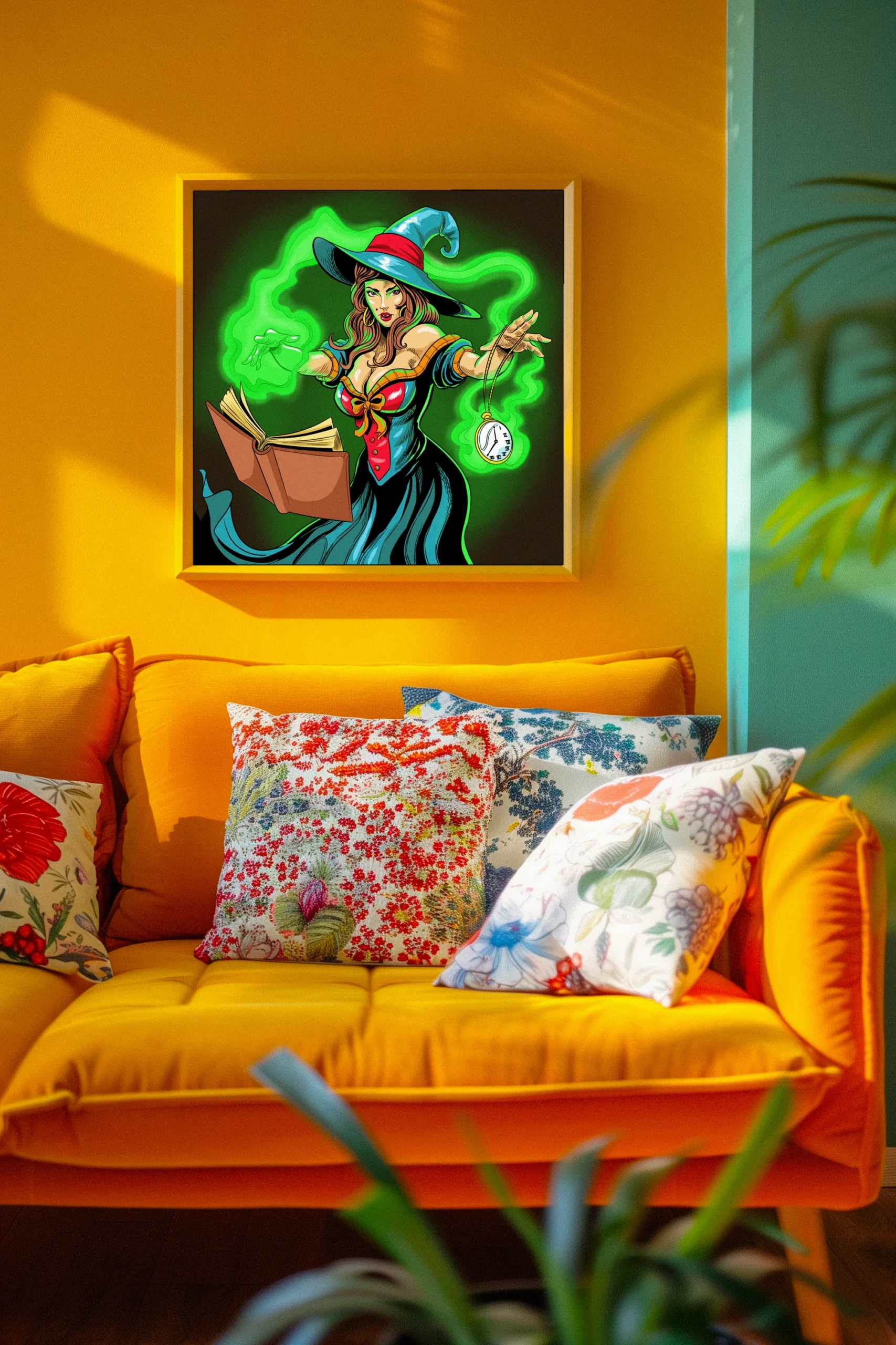 Time Witch Art Gallery Canvas Print from Ward TCG