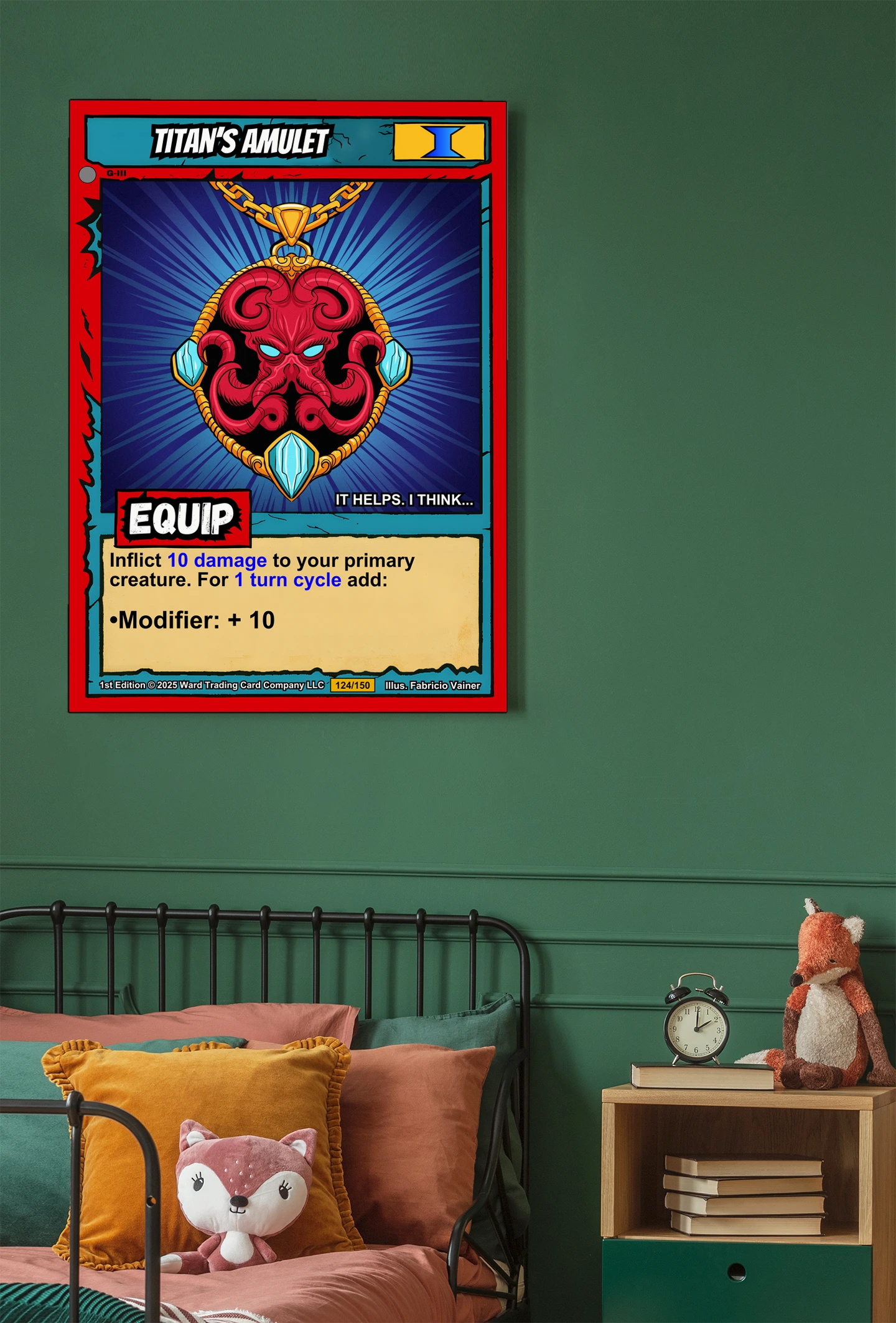 Titan S Amulet Gallery Archival Print from Ward TCG - Image 4