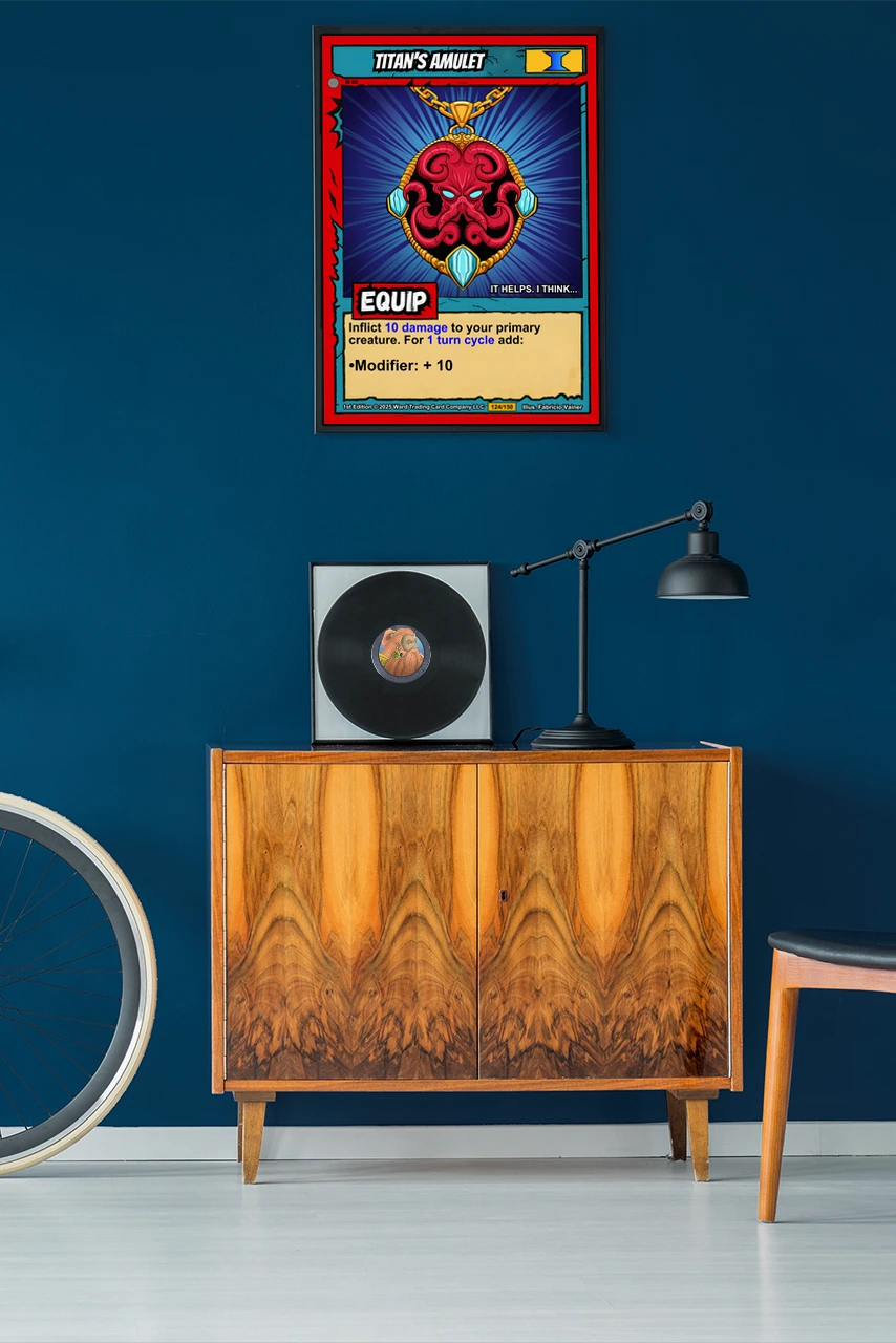 Titan S Amulet Gallery Archival Print from Ward TCG