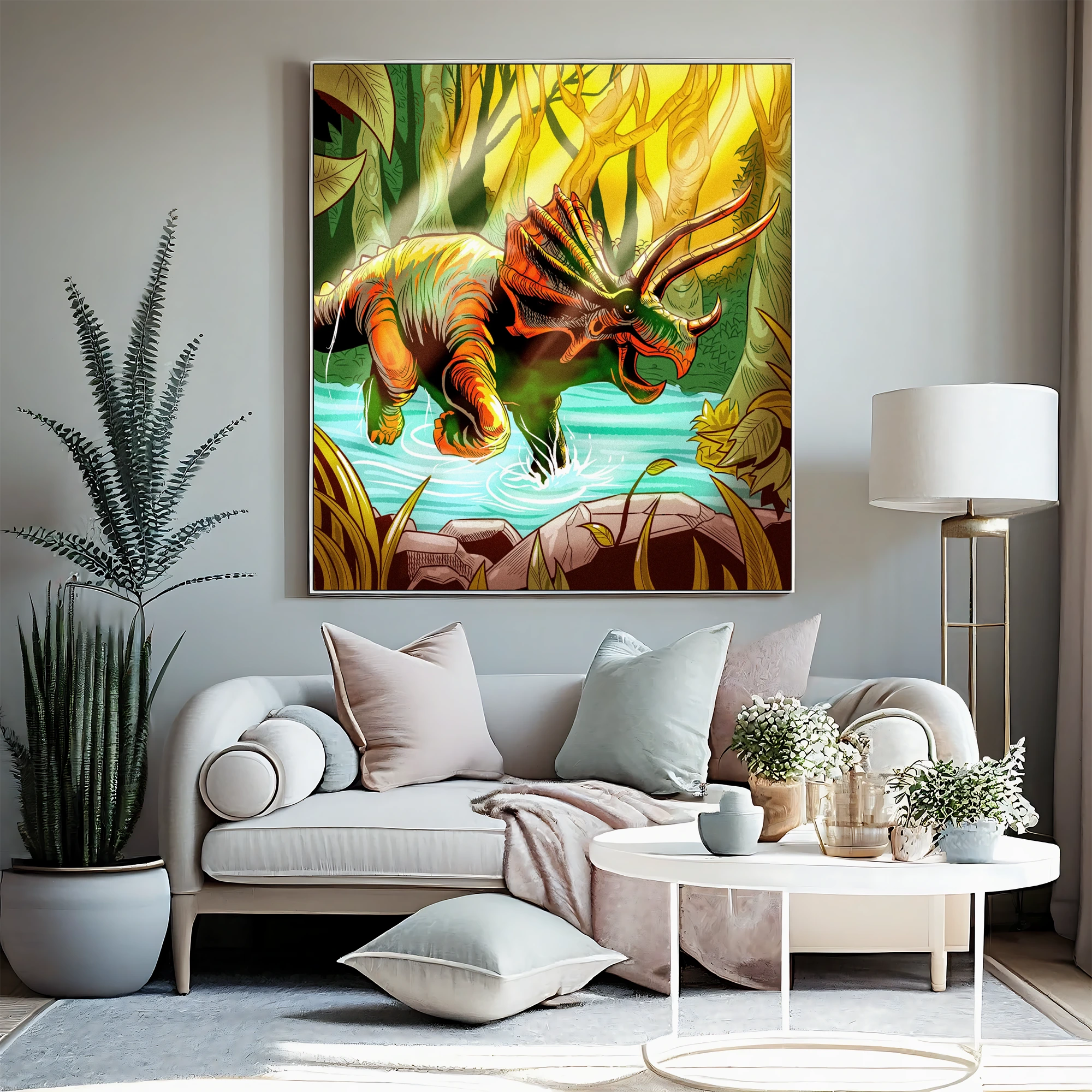 Trike Art Fantasy Canvas Print from Ward TCG - Image 4