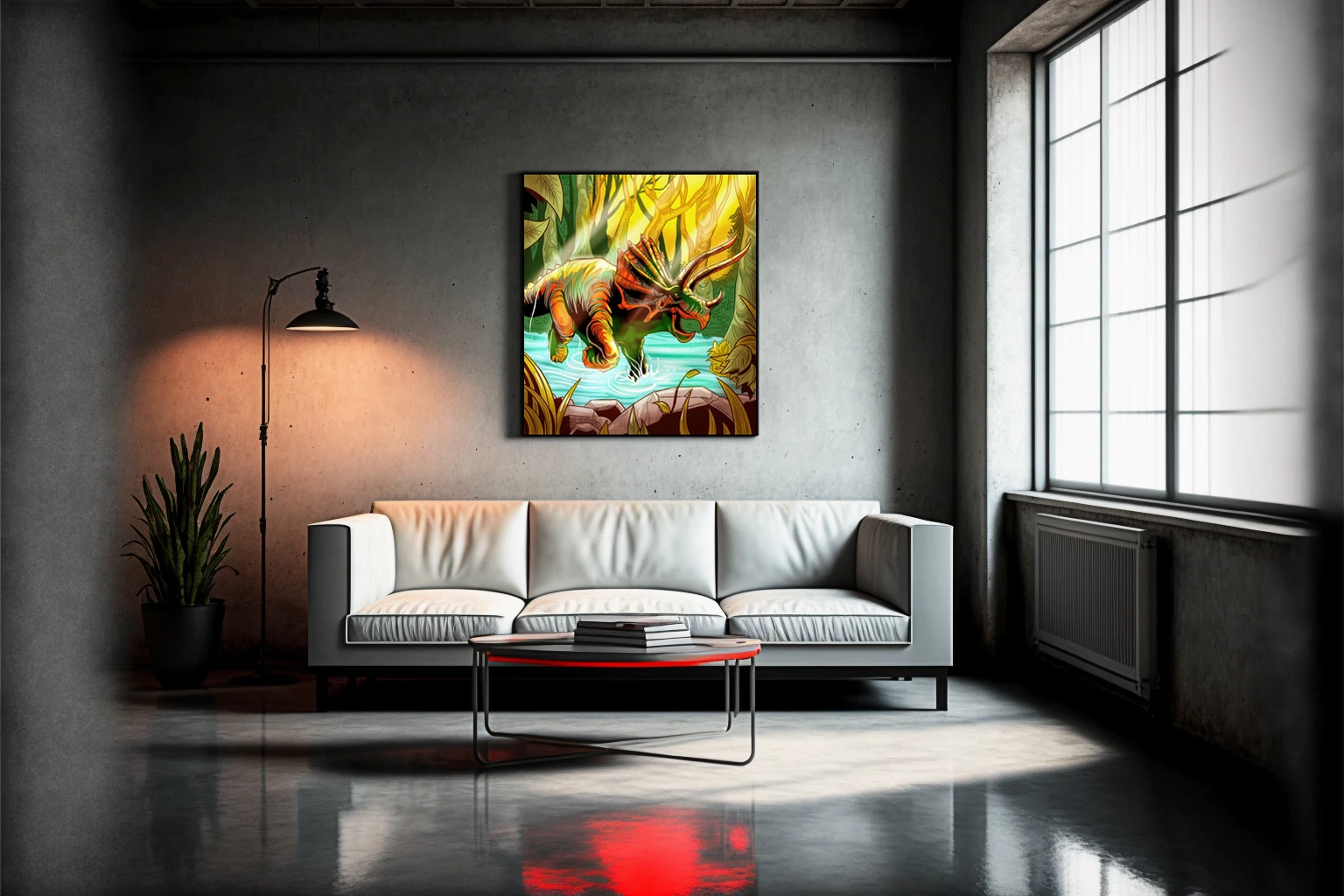 Trike Art Fantasy Canvas Print from Ward TCG - Image 3