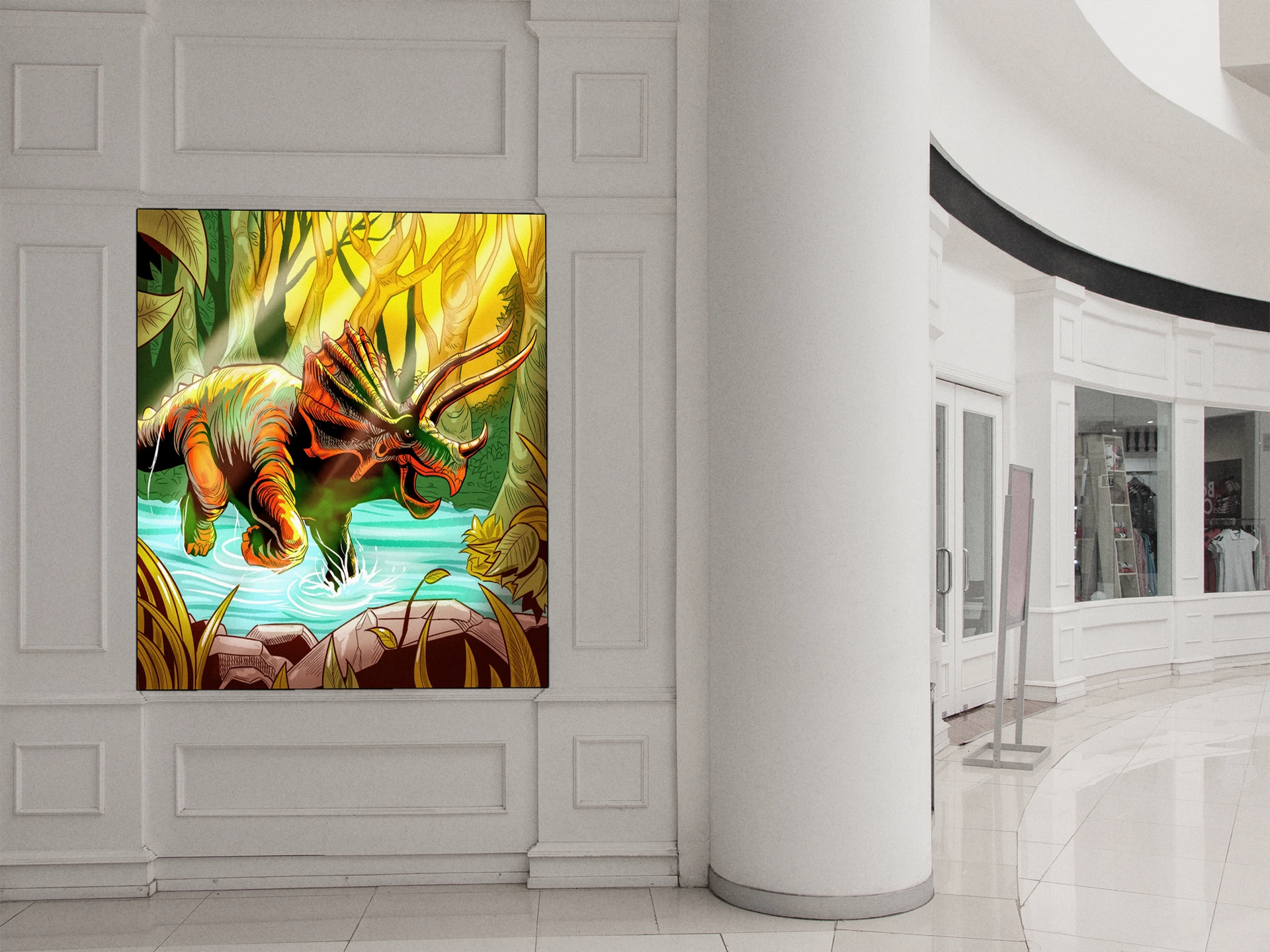 Trike Art Fantasy Canvas Print from Ward TCG