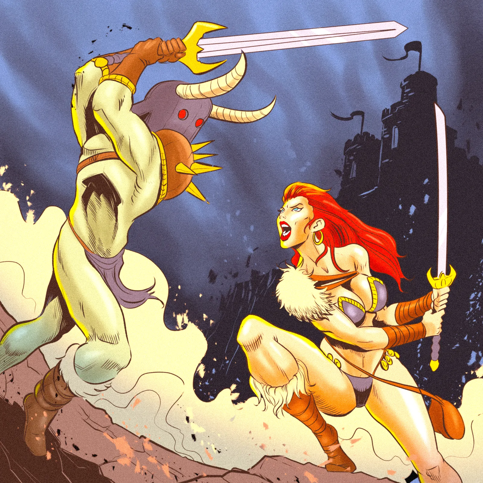 Turn Coat Art Canvas Art Print from Ward TCG - Image 2