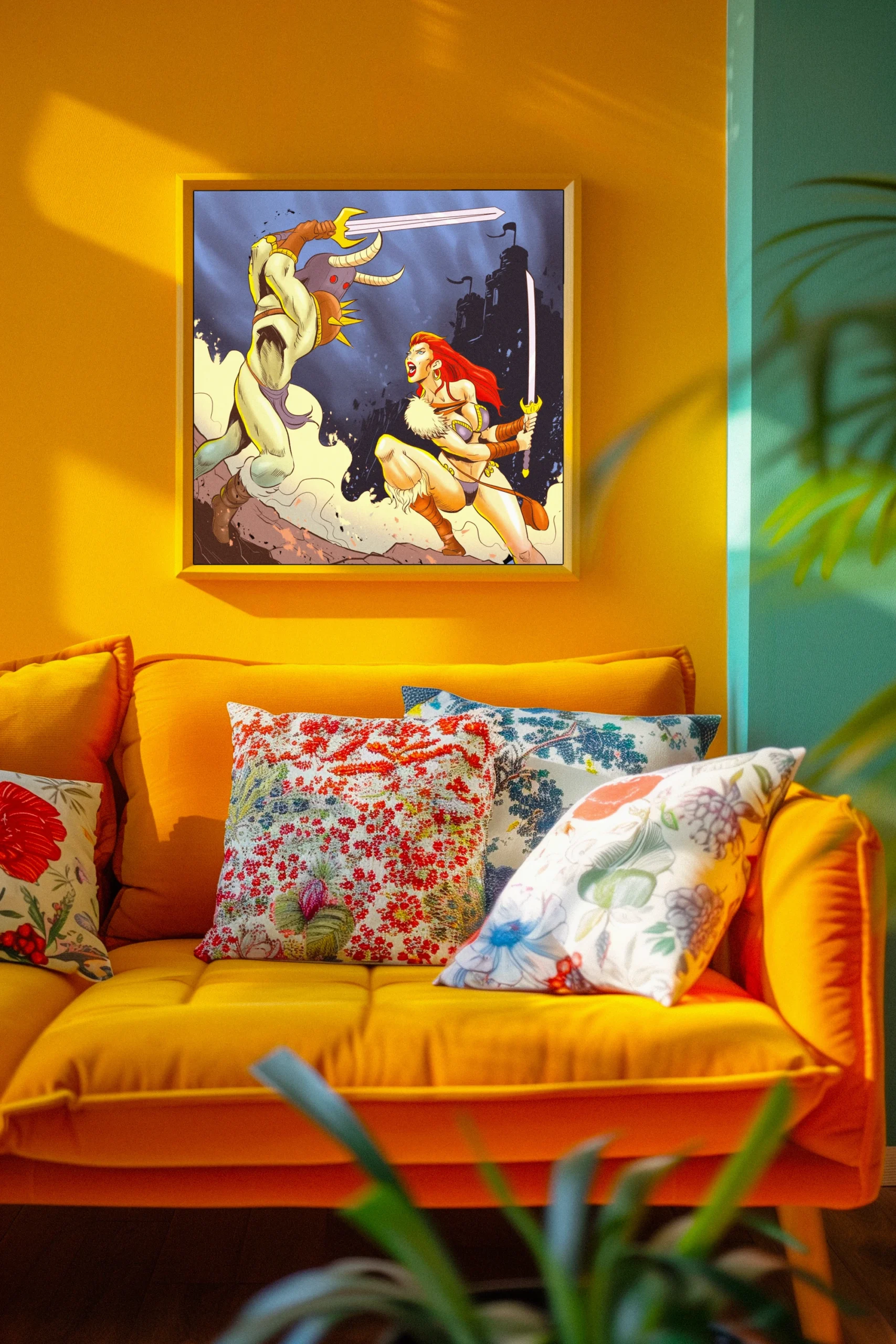 Turn Coat Art Canvas Art Print from Ward TCG - Image 4