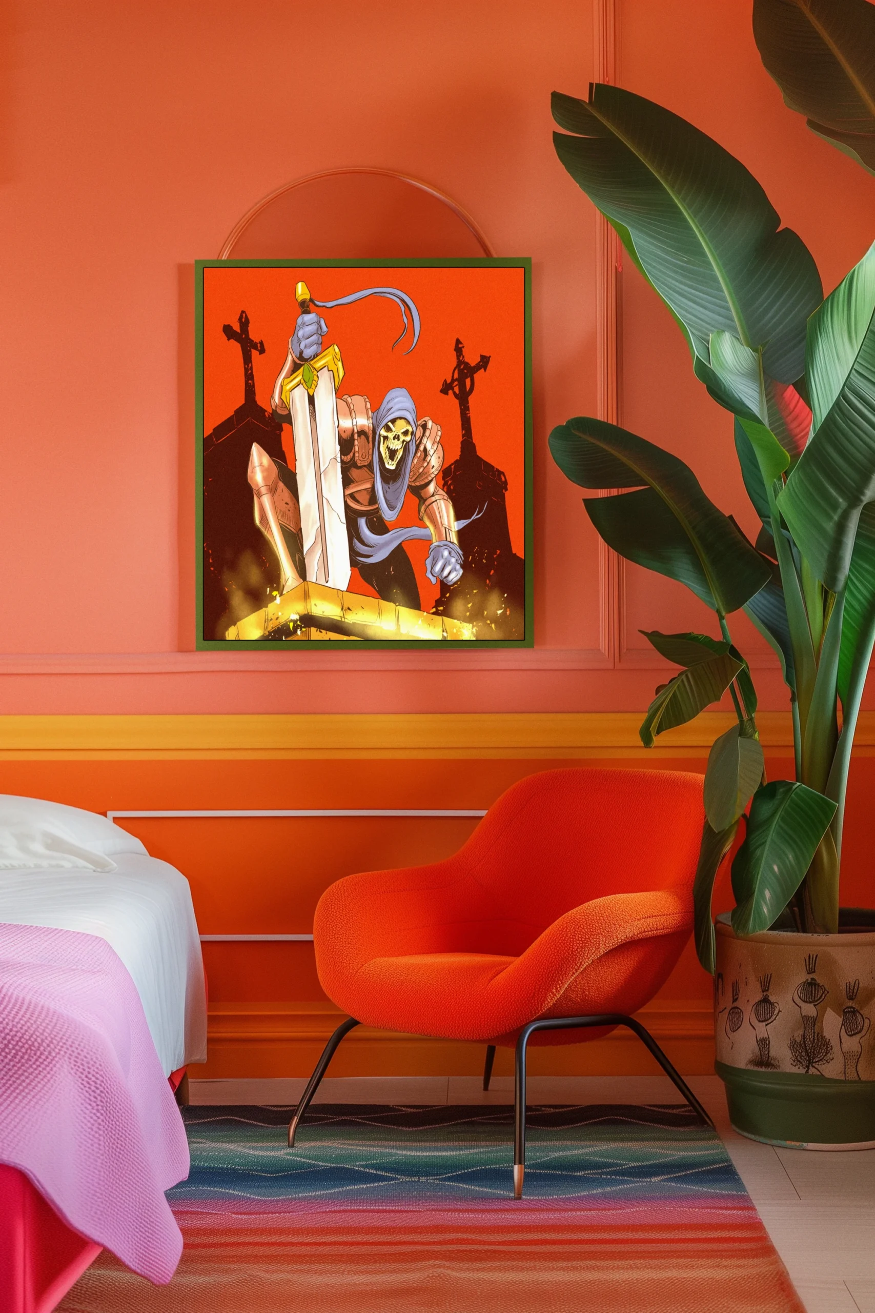 Undead Knight Art Gallery Archival Print from Ward TCG - Image 5