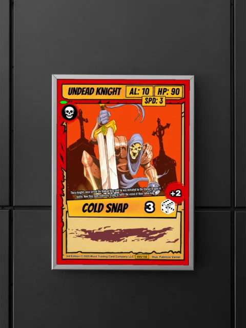 Undead Knight Canvas Art Print from Ward TCG