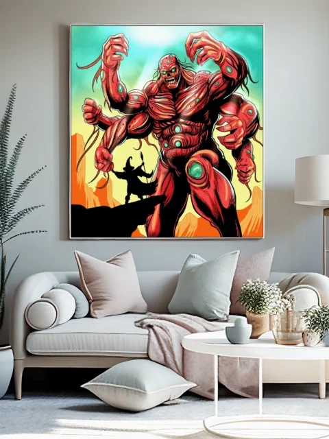 Undead Tower Art Fantasy Wall Art from Ward TCG